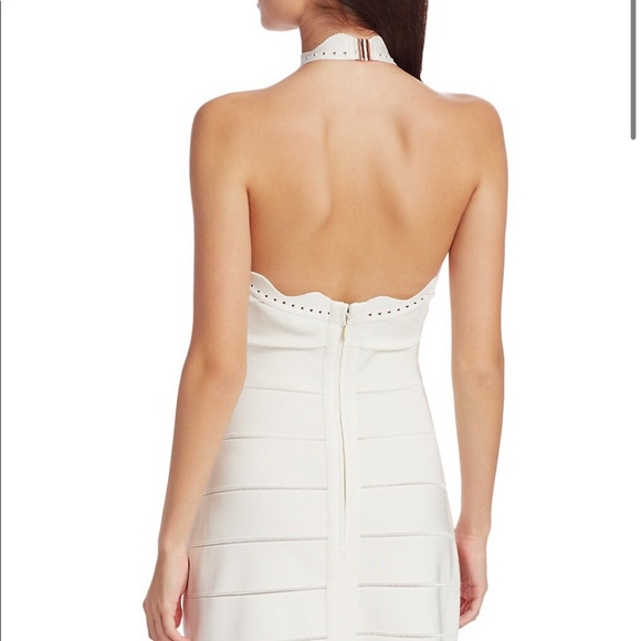 Herve Leger scalloped dress sz M never worn - Picture 4 of 4